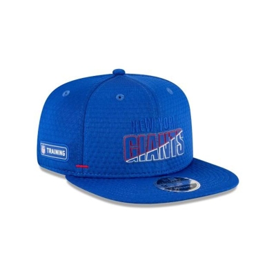 Blue New York Giants Hat - New Era NFL Official Summer Sideline 9FIFTY Snapback Caps USA5318096